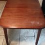 Mahogany Dining Table extendable 6 foot Image 4