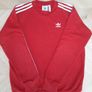 Adidas red sweatshirt Image 3
