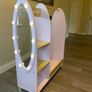 wooden dress up rack with lights Image 3