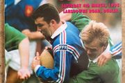 Very Rare 1995 Ireland v France - Five Nations Championship Programme