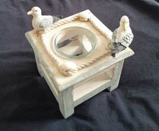 Nautical - Maritime - Seagull Candle Holder
