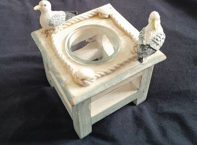 Nautical - Maritime - Seagull Candle Holder