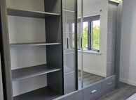 main image for ad Sliding Doors Wardrobe Sycylia 253cm LED - Grey
