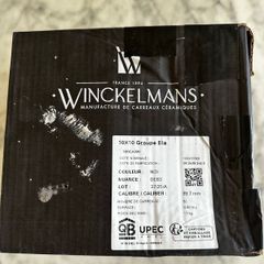 Winckelmans Black 10 x 10 tiles