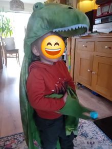 Dinosaur dress up