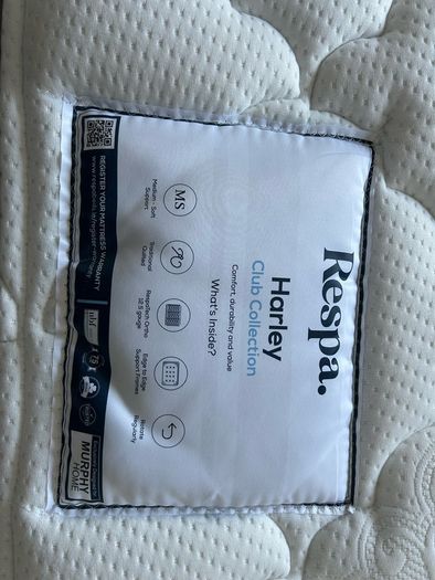 Single bed with Respa mattress