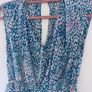 Sandro Rebelle Dress Blue Leopard Image 5