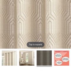 olympic eyelet curtains natural