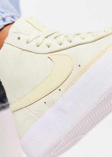 Original Nike UK6.5 Mid leather trainers woman's shoes sneakers