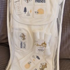 BNWT Lilsoft 10pc Newborn Baby Gift Set - Woodland Theme