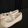 girls white sparkle shoes Image 4