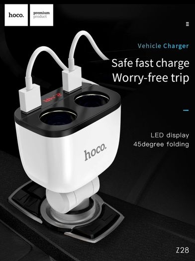 Car Charger 3.1A Fast Charger For iPhone/Samsung(OUT OF STOCK)