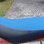 Yamaha XT660 seat with new cover. Image 3