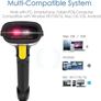 Bluetooth QR 2D Barcode Scanner Handheld USB Wireless 1D 2D bar Codes Imager Image 2