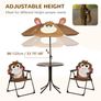Kids Bistro Table and Chair Set, Cheeky Monkey Image 5