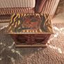 unique hand painted cd cabinet Image 3