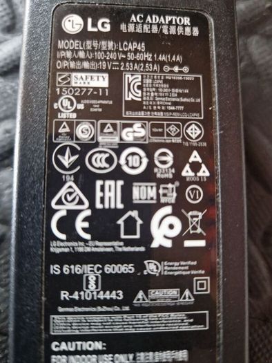 Lg power supply 19v