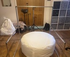 bean bag with stand newborn photography baby props