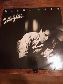 GLENN FREY: The Allnighter LP - 1984 UK Pressing