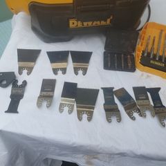 dewalt  hover  and drill bits and muilti tool  blade's   no longer  needed