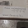 Mazda 323 / 626 Wheel Bearing Kit. Image 2