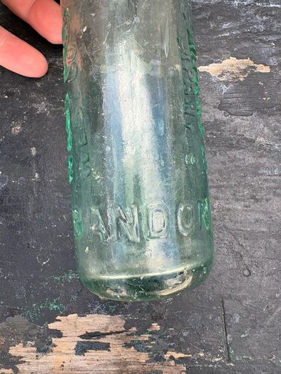 Vintage Bandon of Cork embossed bottle
