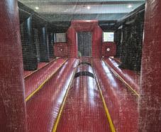 Inflatable bouncy castle