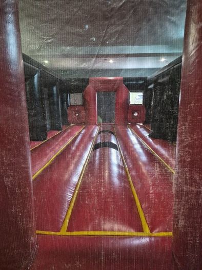 Inflatable bouncy castle