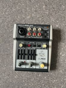 Behringer Xenyx 302USB Small Audio Mixer USB 302 5 Input Two Channel Stereo