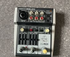 Behringer Xenyx 302USB Small Audio Mixer USB 302 5 Input Two Channel Stereo