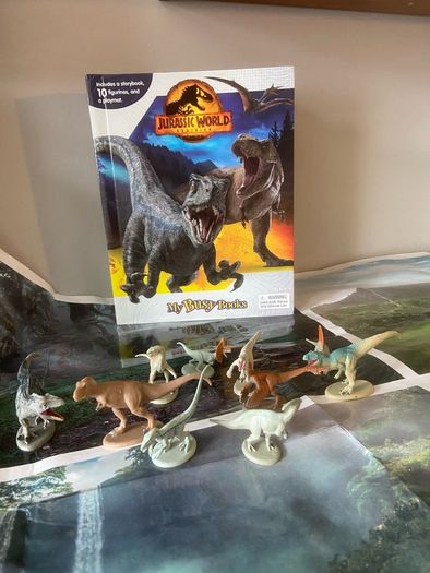 My Busy Books Jurassic World activity set