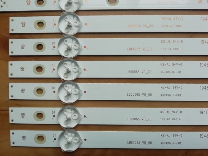 Led Strip For 65pus6554/12 65pus6504/12 Lb65065 Tpt650j1-qub