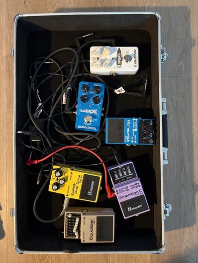Six Guitar Effects Pedals for Sale Quality Collection