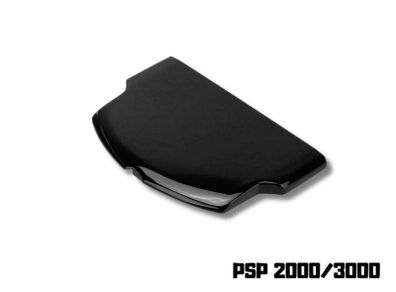 Battery Back Cover Replacement for Sony PSP 2000 3000 Black