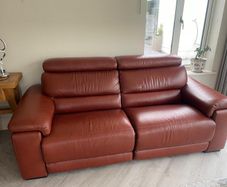 Leather sofa + delivery