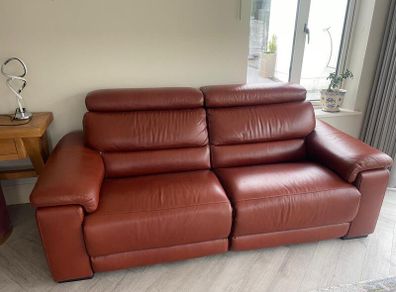 Leather sofa + delivery