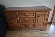 Oak side board