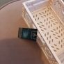 2 x plastic storage baskets Image 3