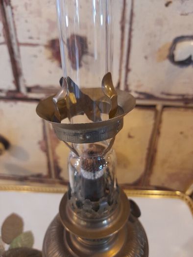 Brass Oil Lamp