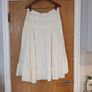 Anthropolice  Ivory Skirt.  S. XL - 16 -18.   B.N.W.T. Image 3