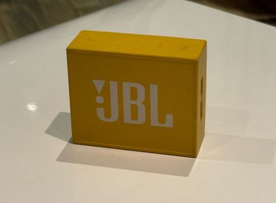 JBL GO Portable Bluetooth Speaker - Vibrant Yellow
