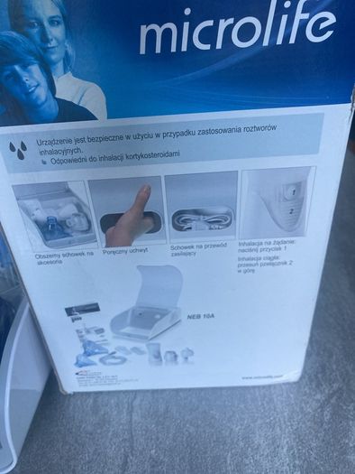2 in 1 Nebuliser and nasal rinser with storage case