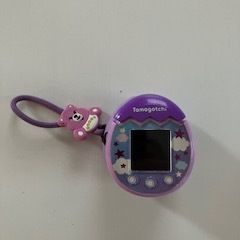Tamagotchi virtual pet - purple cloud design