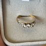 18k Engagement ring Image 7
