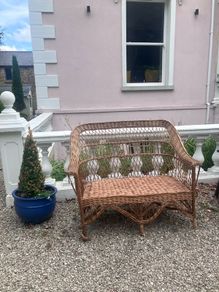Vintage Rattan Double Seater /Great Condition