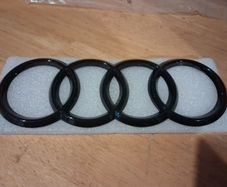 Audi a1 front grill logo black