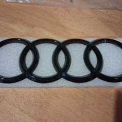Audi a1 front grill logo black