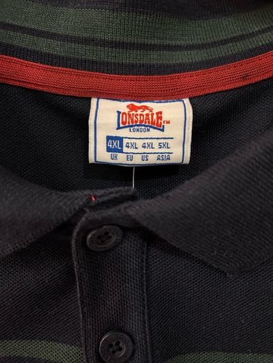 Lonsdale Polo Size 4xl
