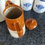 Vintage English Lovett's 1.5 pint coffee pot retro Image 6