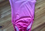 Pink ombre gymnastics one piece age 8 excellent condition!